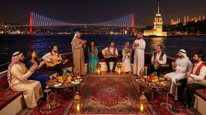 İstanbul Boğazı Arap Gecesi Eğlencesi